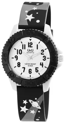 Produktbild von Q&Q Kinderuhr mit Kunststoffarmband, 10 Bar wasserdicht