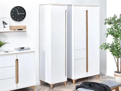 Zdjęcie produktu dla Szafa 47 cm ALITA - jesion / biały