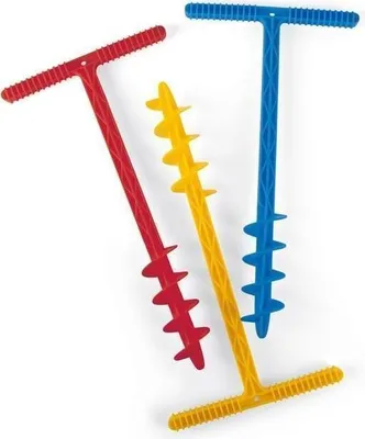 Produktbild von 1180 - Sandbohrer 3. Ass. Farben L:40Cm