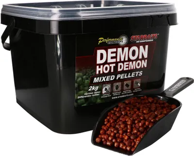 Obrázek produktu pro Starbaits Concept Pellets Hot Demon Mixed 2 kg