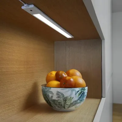 Produktbild von Osram LED Unterbauleuchte Cabinet Slim Sensor Weiß 50cm 10W 470lm warmweiß 3000K Bewegungssensor