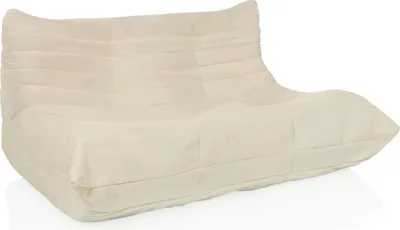 Produktbild von hjh LIVING Lounge Sofa Sitzolo 2 Stoff Couch Polstersofa für Büro, Wohnzimmer 72.0 x 140.0 x 100.0 cm