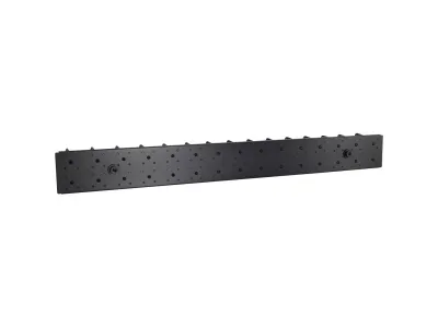 Obrázek produktu pro Inter-Tech 88887278, Panel pro správu kabelů, Černá, 10 kusů