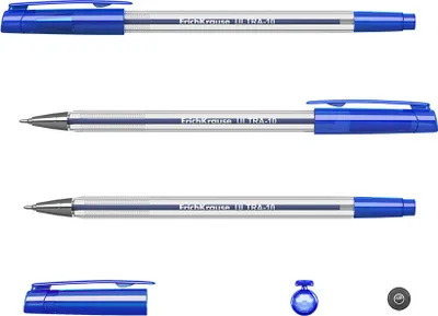 Produktbild von Kugelschreiber Ultra-10 0,26mm 12er Pack Blau