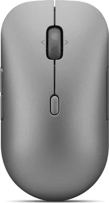 Image de Lenovo Pro Plus 6050, droitier et gaucher, optique, sans fil RF + Bluetooth, 2400 DPI, gris