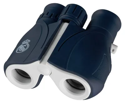 Produktbild von Real Madrid Kinderfernglas 8x21, 21 mm Objektiv, faltbare Augenmuscheln für Brillenträger, robustes griffiges Design, Tasche, Handschlaufe