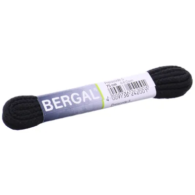 Zdjęcie produktu dla Sznurowadła Bns, Bergal, Nico & Solitaire (czarne) 8824 Black