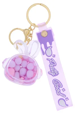 Image de Porte-clés "Swirly" pour femmes - multicolore, taille unique