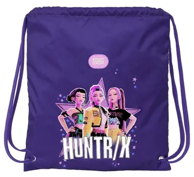 Zdjęcie produktu dla Plecak sportowy Safta K-pop Demon Hunters Fighters, 40 cm, fioletowy. Dziecięcy, fioletowy, uniwersalny rozmiar