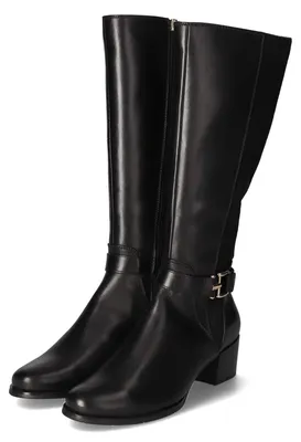 Immagine prodotto di Stivali da donna Kaerlek, colore nero, materiali: sintetico, pelle e tessuto. Taglia: 42