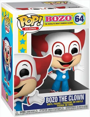 Image de BOZO Le clown le plus célèbre du monde - Bozo The Cloiwn 64 - Funko Pop ! - Vinyl Figur
