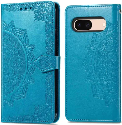 Obrázok produktu pre mandalová knižnica pre Google Pixel 8a - tyrkysová