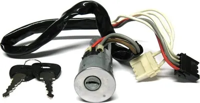 Zdjęcie produktu dla Stacyjka zapłonowa 2x kluczyk do Peugeot 309 1986-1993 / 205 1982-97