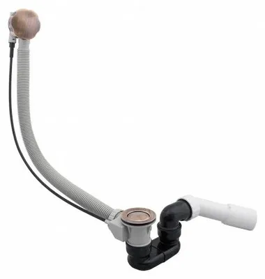Produktbild von Omnires TK104-1.25+64-SBR Wannensiphon, Antik-Bronze