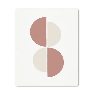 Produktbild von MuchoWow® Mauspad Mousepad Minimalismus - Abstrakt - Pastell 19x23 cm - Mousepads - Maus Mat - Pad - Mausunterlage - Mauspads - Spielen