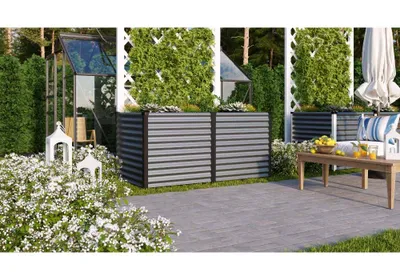 Produktbild von Hochbeet Linus 630, granit