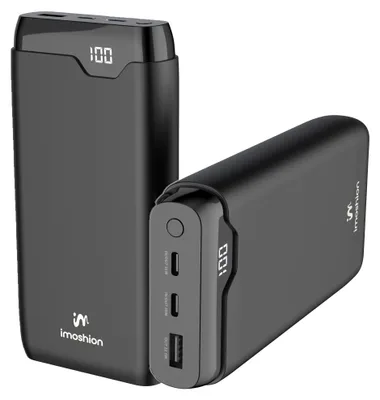 Produktbild von imoshion Powerbank - 27.000 mAh - Schnelles Aufladen und Power Delivery - 30W - Schwarz