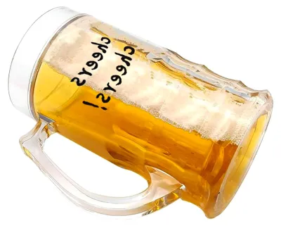 Produktbild von Biergläser Für Den Gefrierschrank, Lustige Bierbecher, 450ml Doppelwandige Kühlbecher Für Urlaub, Kaffee, Poolparty, Erwachsene Und Familientreffen