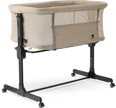 Immagine prodotto di Deryan Snoozy Co-Sleeper - Culla per neonato - Struttura regolabile in altezza - 0-6 mesi - Crema