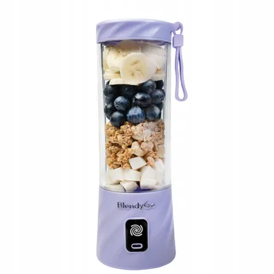 Zdjęcie produktu dla Blendygo 3 Blender Bezprzewodowy Kielichowy Przenośny 550Ml Lawendowy