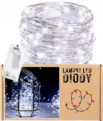 Produktbild von Batteriebetriebene Led Lichter 2M, 20 Leds Weihnachtsbaum Kalt - Ideal Für Dekoration