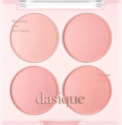 Produktbild von Dasique Blending Mood Cheek #07 Candy Berry 16,8 g – eine Palette aus beerenrosa Rouges
