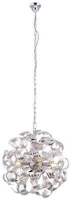 Produktbild von LED Hängeleuchte, Chrom, H 125 cm
