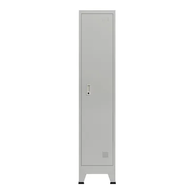 Produktbild von Schließfachschrank ’Joroinen’ mit 1 Tür Stahl 180 x 38 x 45 cm Grau