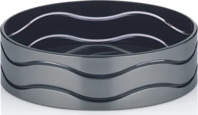 Produktbild von Kela Seifenschale Muna Kunststoff anthrazit Metallic 3cmh 11cmØ, 22830