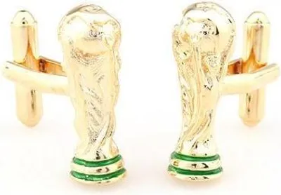 Produktbild von Manschettenknöpfe FIFA-Fußballweltmeisterschaft in Gold