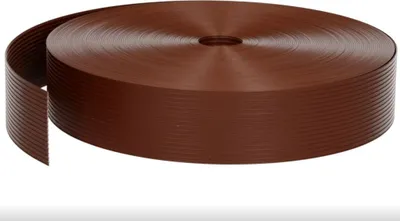 Produktbild von Sellon24® PVC Sichtschutzstreifen Doppelstabmatten Zaun 50m x 4,75 cm Braun Sichtschutz Windschutz Garten Gartenzaun 1200g/m²