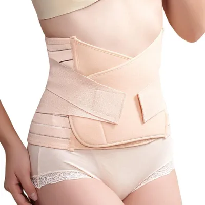 Produktbild von Lauwexe Bauchweggürtel Postpartum 1 Stück, Atmungsaktiv Elastisch, Für Taillenmieder Und Beckenkorrektur Nach Der Geburt
