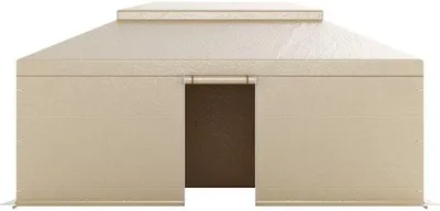Imagen del producto de Cubiertas para carpas de fiesta, aptas para carpas de fiesta con techo rígido de 3,6 x 6 metros. Incluyen una cubierta impermeable de doble capa, paredes laterales y ventanas con mosquitera. La cubierta está fabricada en polietileno (PE) duradero y cuenta con cierre. No incluye la estructura de la carpa.