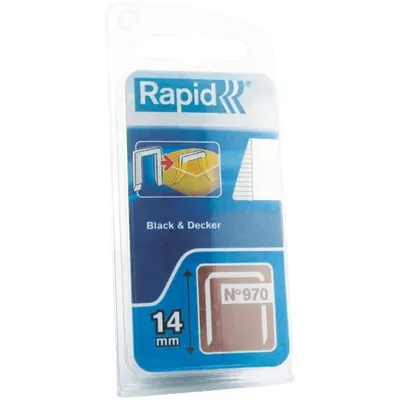 Obrázok produktu pre Rapid 40109599, Balík svoriek, 1,4 cm, Upevnenie, Kovová