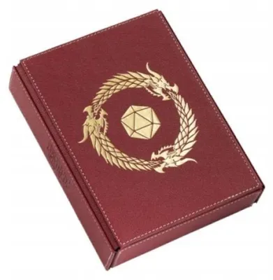 Produktbild von DRAGON SHIELD Dice Companion – Red / dice box and dice tray