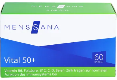 Produktbild von MensSana Vital 50+ Kapseln, 60 St. Kapseln