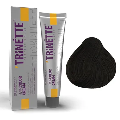 Produktbild von Trinette No 5.1 Aschbraun Permanente Haarfarbe Creme 100 ml – Natürliche Farbtöne, Intensive Deckkraft, Langanhaltende Farbe, Gleichmäßiges Ergebnis