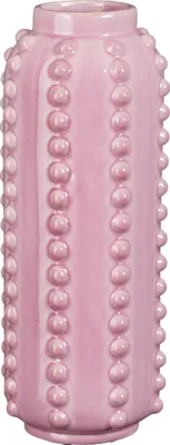 Produktbild von Mica Decorations Boaz Vase - H30 x Ø11 cm - Keramik - Rosa