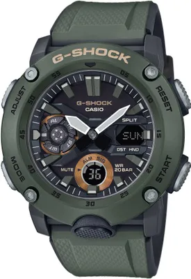 Produktbild von Casio G-Shock Classic GA-2000-3AER Herrenchronograph
