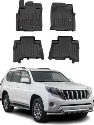Image de OMAC Tapis de sol en caoutchouc pour Toyota Land Cruiser Prado 2009-2023 Premium