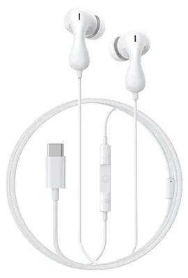 Image de Baseus Encok CZ20 Headset Wired In-ear Calls/Music USB Type-C White