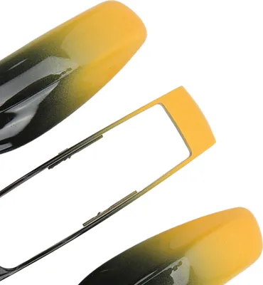 Imagen del producto de 3 fundas protectoras para llavero inteligente, repuestos para Cayenne 2011-2017, color amarillo y