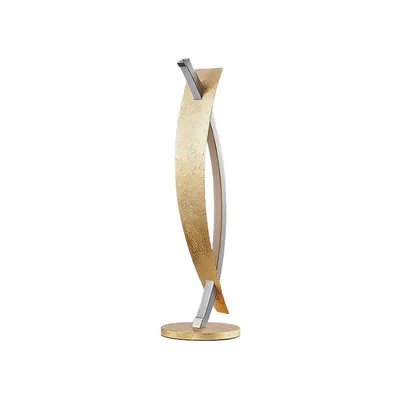 Produktbild von Lucande LED-Tischleuchte Marija, goldfarben, dimmbar, 62 cm