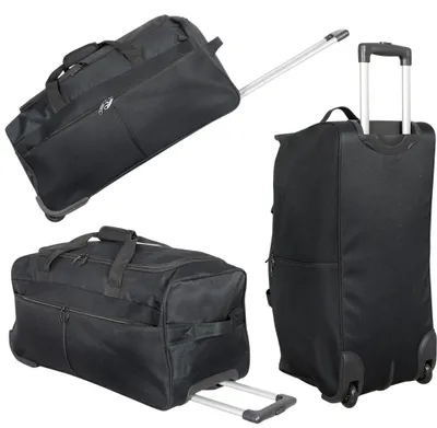 Produktbild von Trolleytasche Brooklyn : schwarz Farbe: schwarz