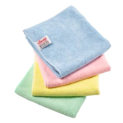 Produktbild von Vileda Professional MicroTuff Plus gelb - 38x38 cm | Packung (5 Stück)