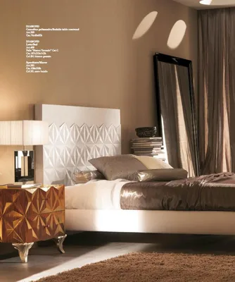 Produktbild von Betten Design Möbel Einrichtung 3 tlg. Schlafzimmer Set Bett mit 2 Nachttischen