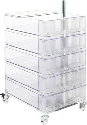 Produktbild von Sichtschrank - Polycarbonat, Kreise