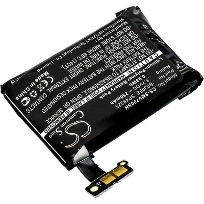 Obrázok produktu pre TECHTEK Batéria kompatibilná s [Samsung] Gear 1, SM-V700 nahrádza B030FE, pre GH43-03992A, pre SP48223