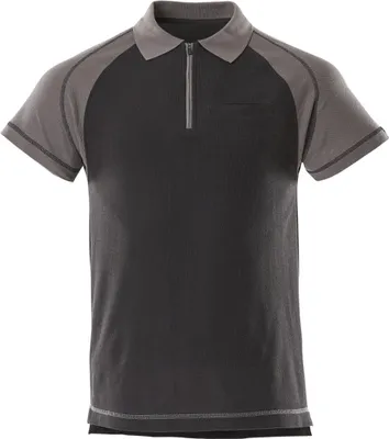 Produktbild von Mascot Polo-Shirt BIANCO mit Brusttasche IMAGE 50302 Gr. 2XL schwarz/anthrazit