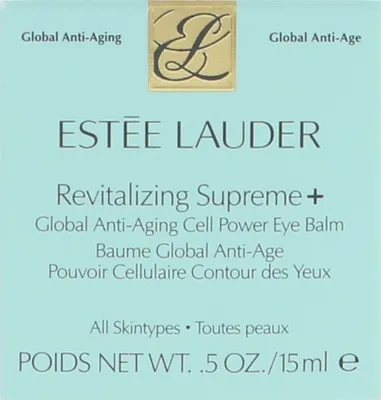 Produktbild von Estée Lauder Revitalizing Supreme+, Augenbalsam, Antiaugenringe, Anti-Falten, Feuchtigkeitsspendend, Revitalisierend, Glättend, Topf, 15 ml, 1 Stück(e)